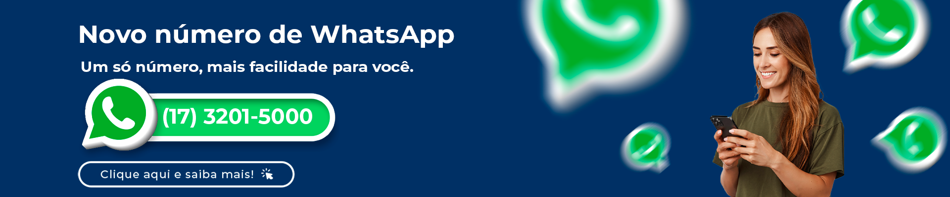 Novo WhatsApp Funfarme